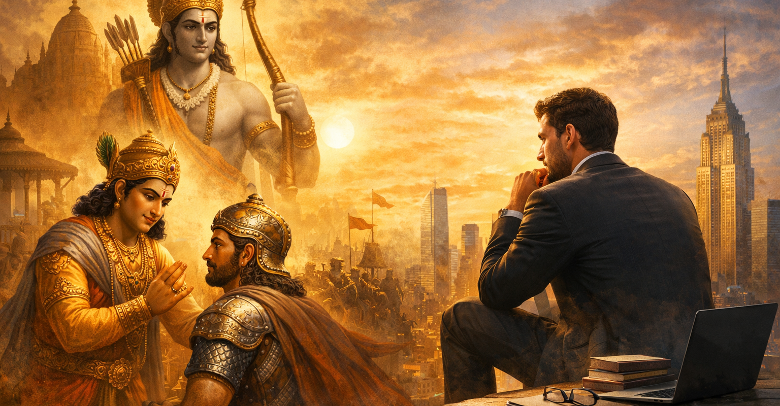 Ancient Wisdom in Modern Life: What Ramayana and Mahabharata Still Teach Us
