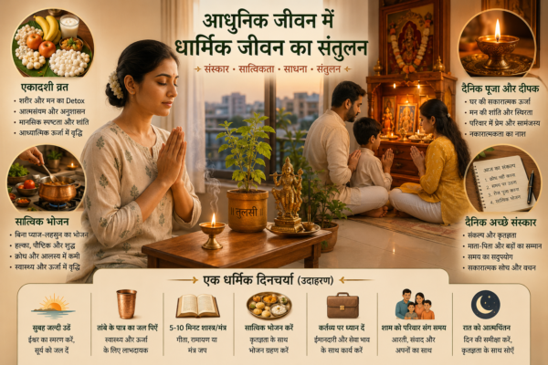 आधुनिक जीवन में धर्म का संतुलन