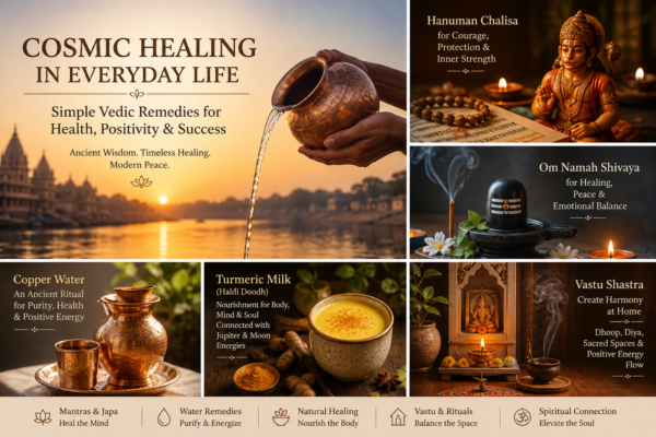 Cosmic Healing in Everyday Life: Why Ancient Vedic Remedies Still Comfort Modern Minds
