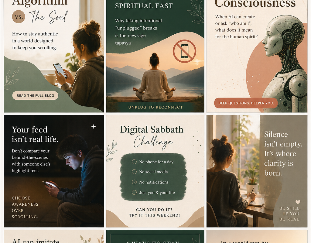 The Algorithm vs. The Soul: Navigating Life in the Digital Age Without Losing Yourself