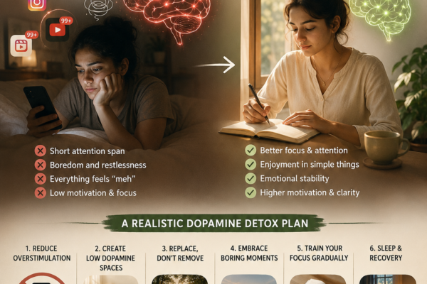 ⚡ Dopamine Detox Explained (Modern Tapasya)