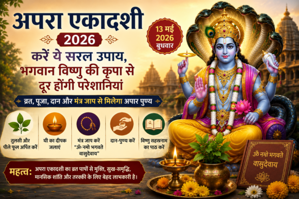 Apara Ekadashi 2026: अपरा एकादशी पर करें ये सरल उपाय, भगवान विष्णु की कृपा से दूर होंगी परेशानियां