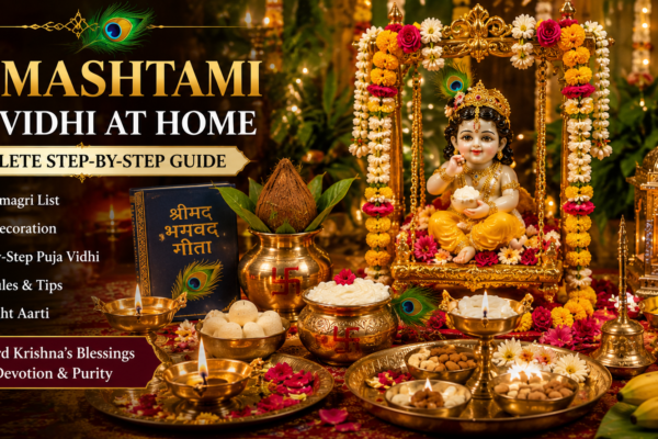 Janmashtami Puja Vidhi at Home: Complete Step-by-Step Guide for a Blessed Celebration