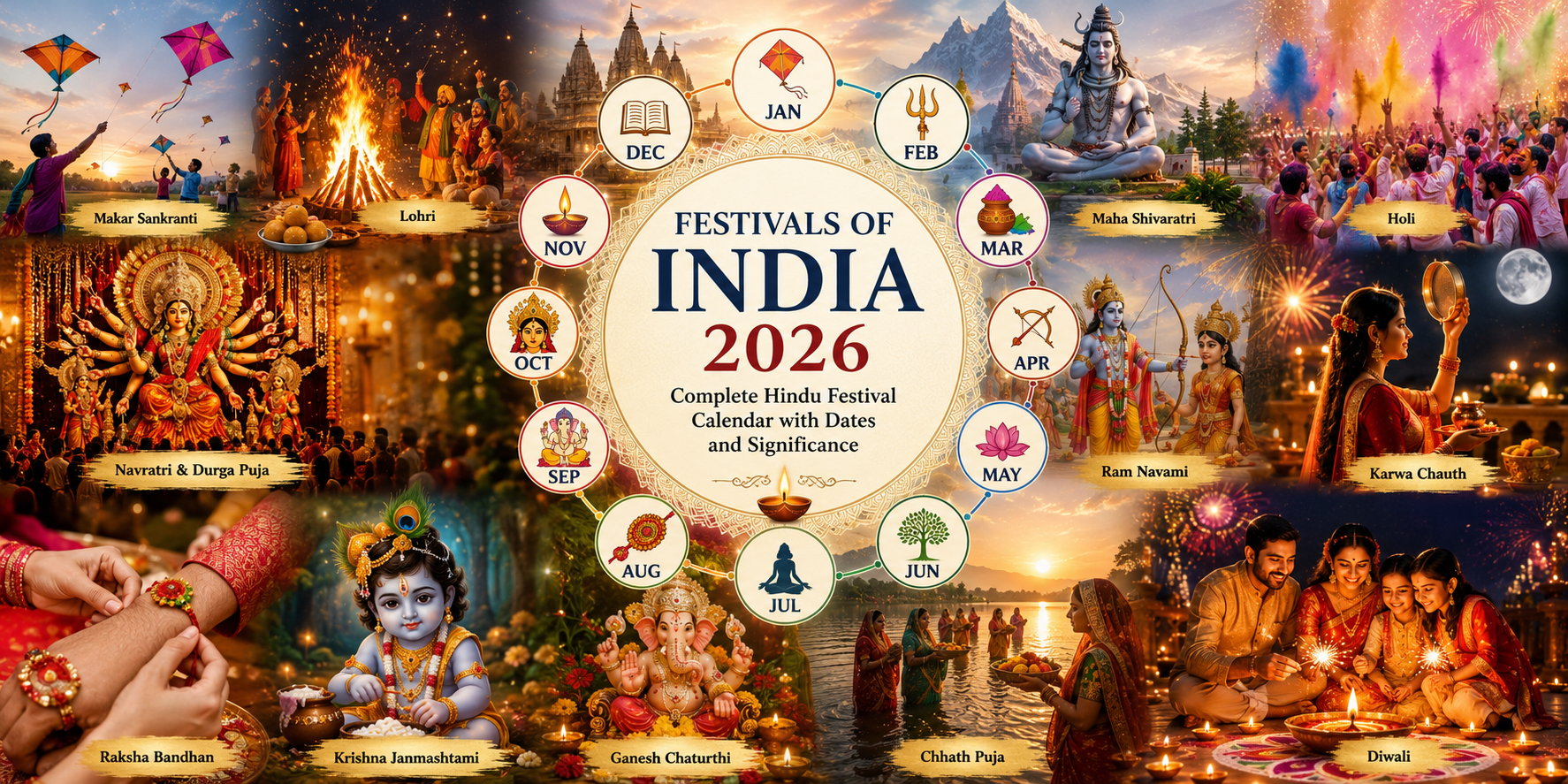 The Ultimate Indian Festival Calendar 2027: Plan Your Holidays Like a Pro
