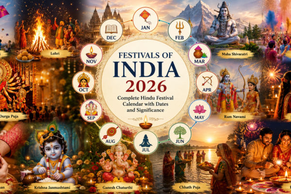 Festivals of India 2026: Complete Hindu Festival Calendar with Dates and Significance