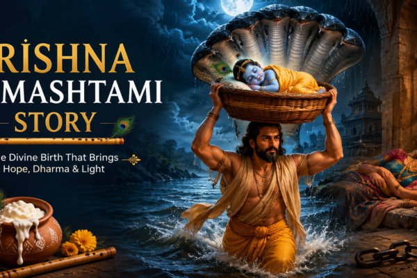 Krishna Janmashtami Story: Why Lord Krishna’s Birth Still Inspires Millions Today
