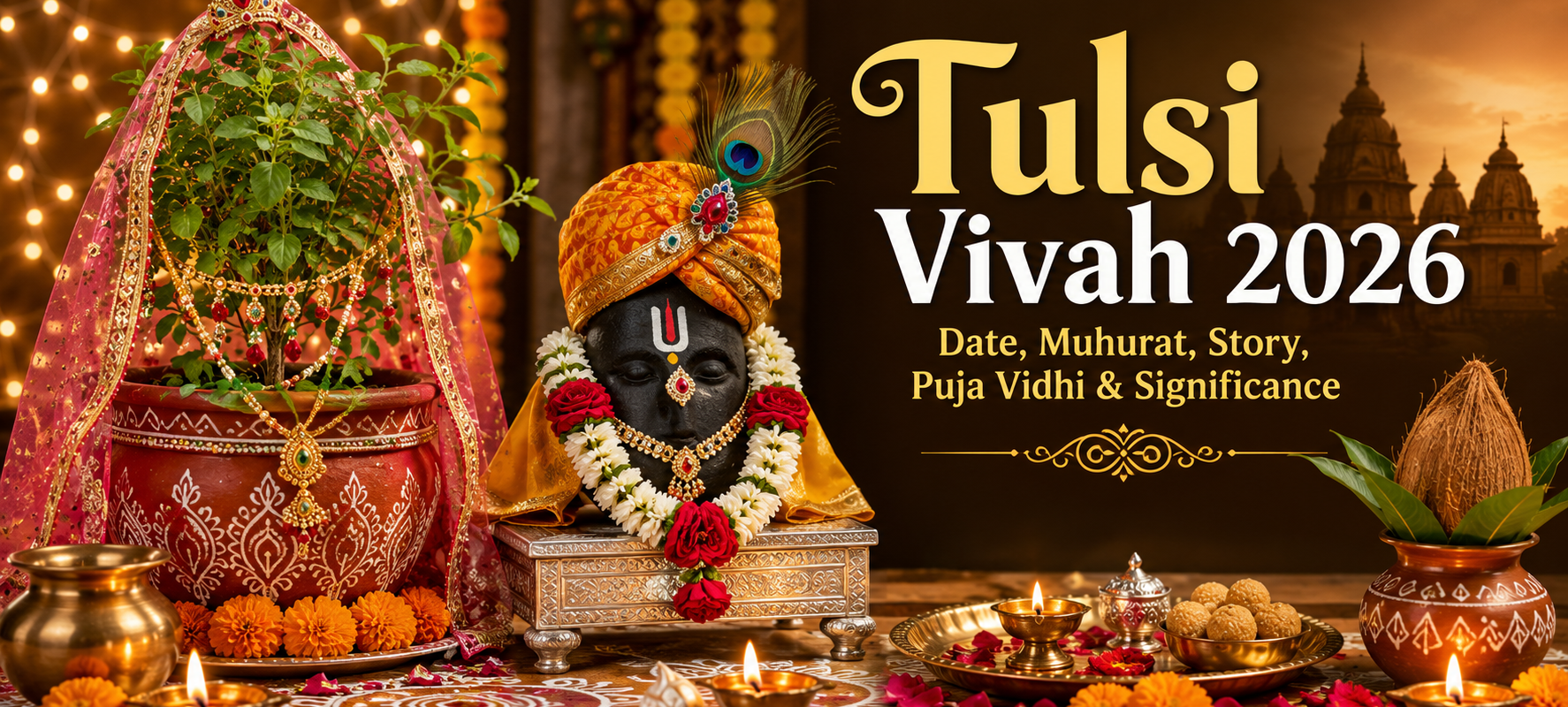Tulsi Vivah 2026: Date, Muhurat, Story, Puja Significance & Why Is Tulsi Vivah Celebrated?