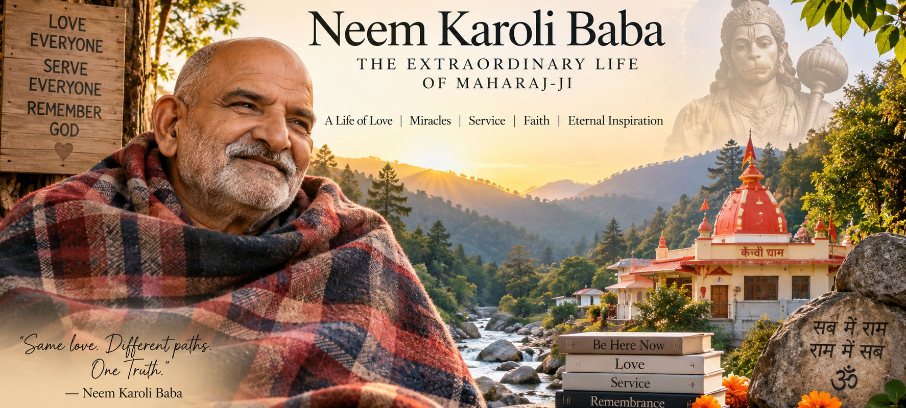Neem Karoli Baba: The Extraordinary Life, Miracles, Teachings and Legacy of Maharaj-ji