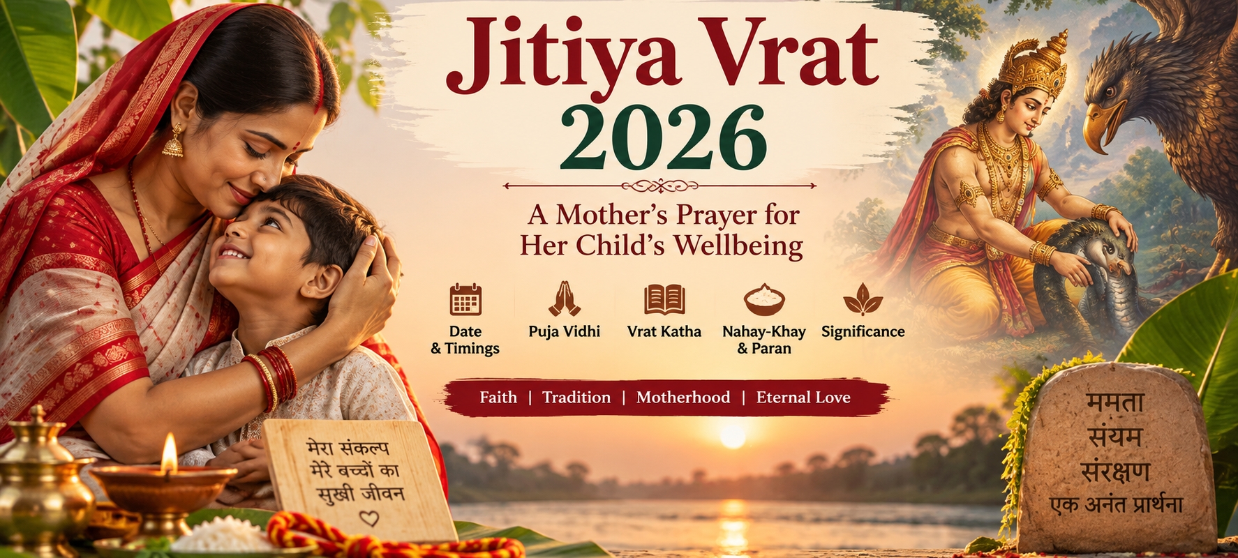 Jitiya Vrat 2026: Date, Timings, Nahay Khay, Paran, Katha and Significance