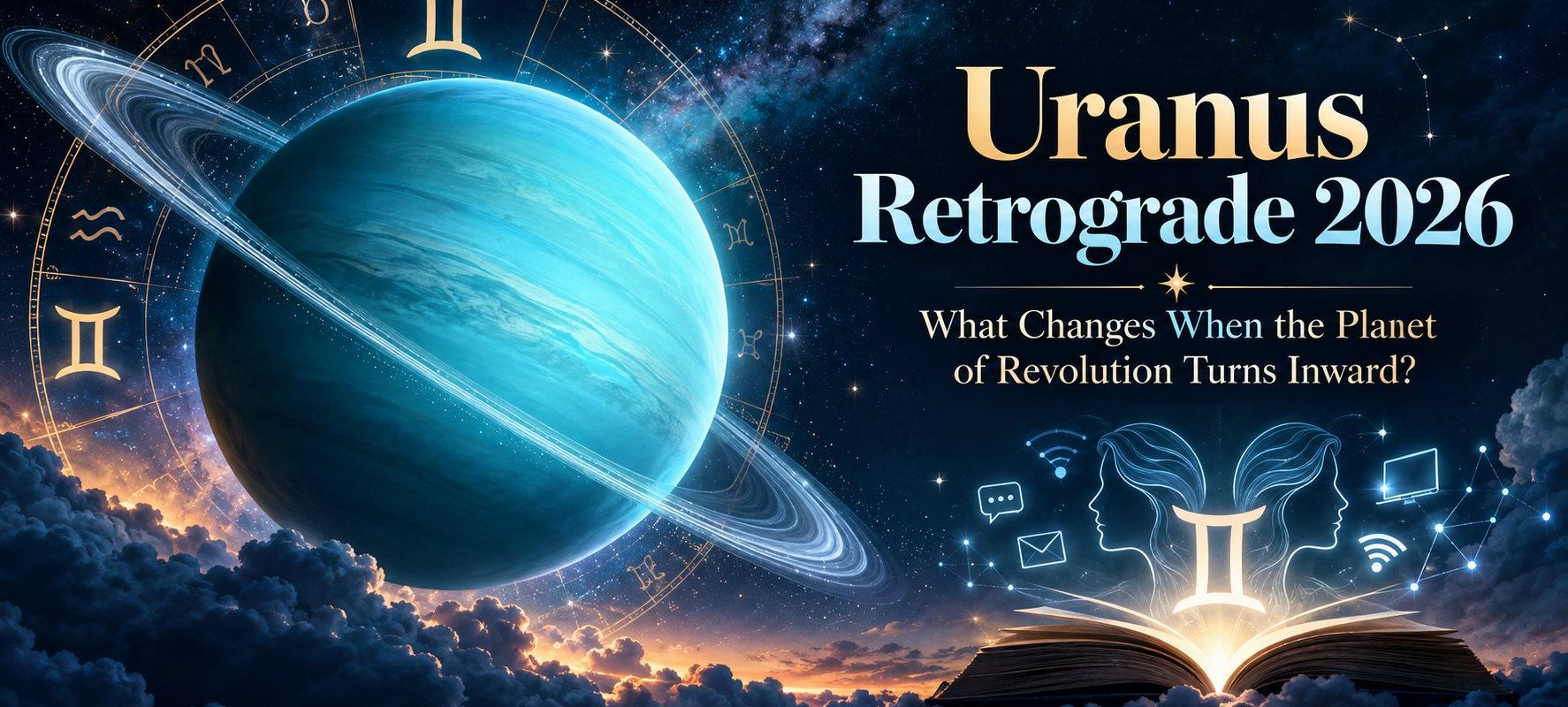 Uranus Retrograde 2026: What Changes When the Planet of Revolution Turns Inward?