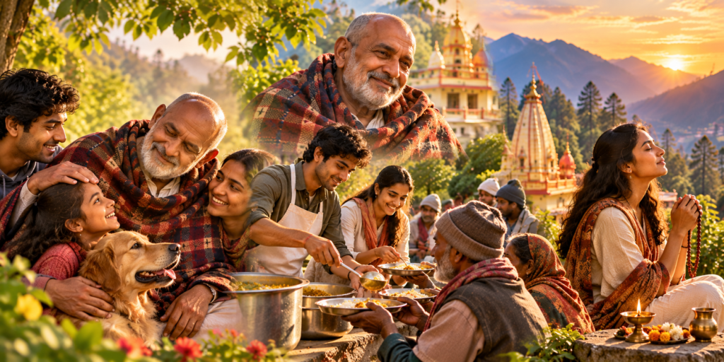 Love, service and devotion inspired by Neem Karoli Baba's teachings
